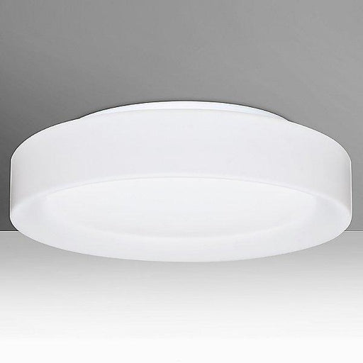 Pella 16" LED Flushmount Ceiling Light Opal Matte