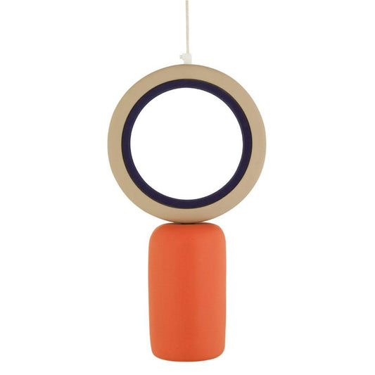 Pelota Pendant - Orange Finish