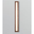 Load image into Gallery viewer, Penna 64" LED Sconce - Walnut/ Distressed Brass Finish
