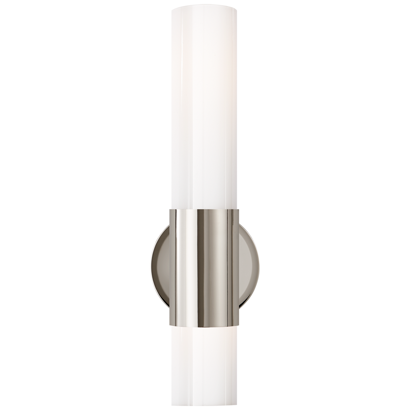 Penz Medium Cylindrical Sconce - Polished Nickel