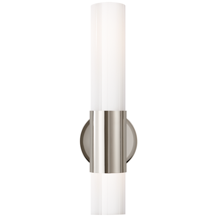Penz Medium Cylindrical Sconce - Polished Nickel