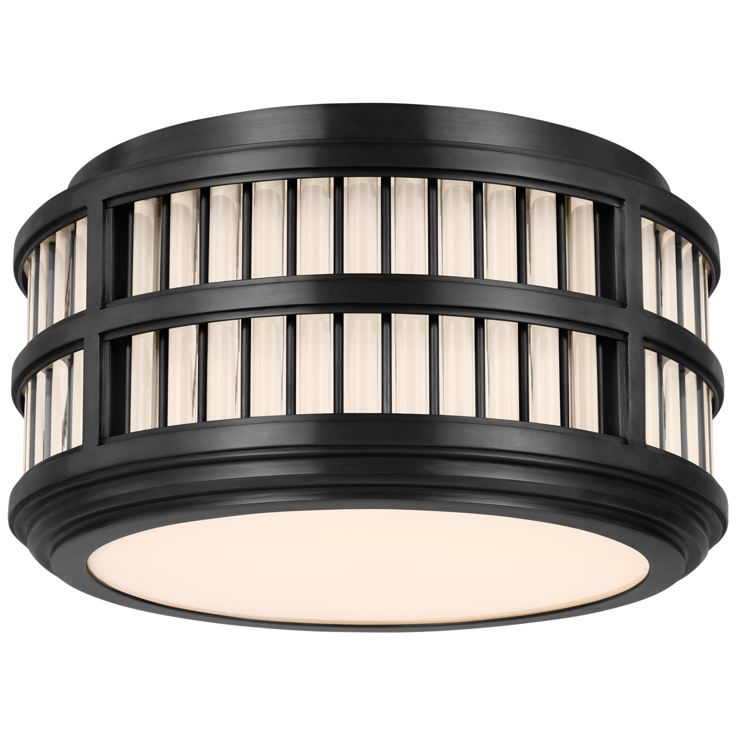 Perren Small Flush Mount - Bronze Finish