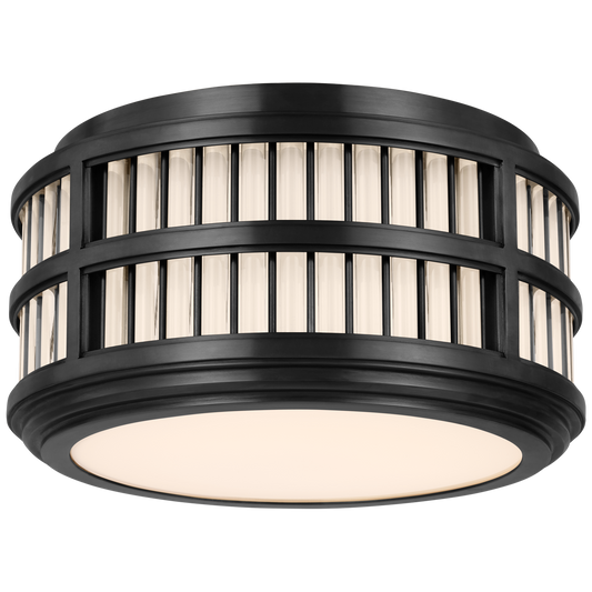 Perren Small Flush Mount - Bronze Finish