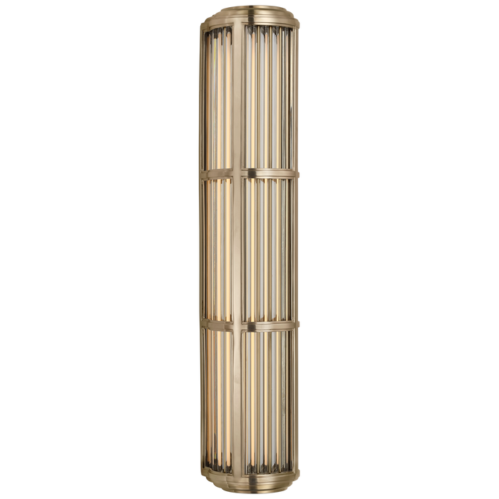 Perren Large Wall Sconce - Natural Brass Finish