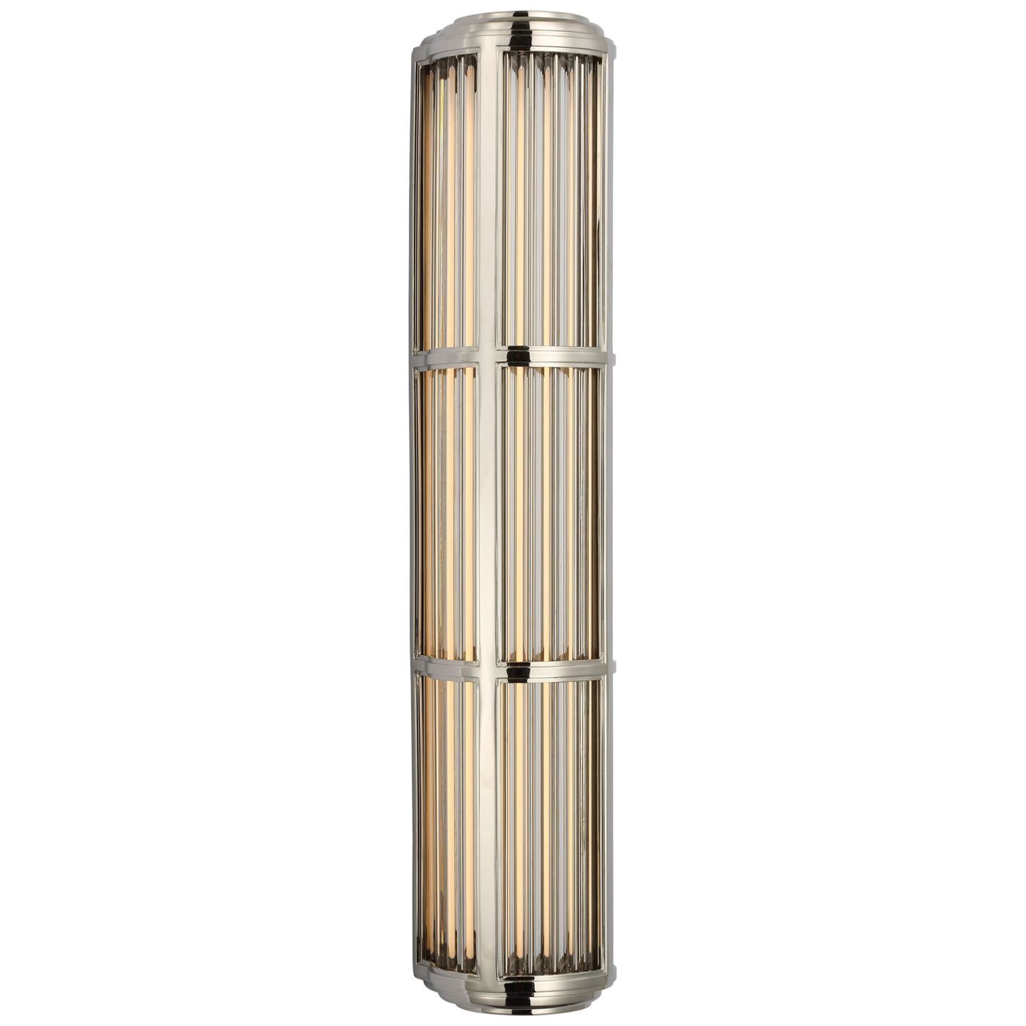 Perren Large Wall Sconce - Polished Nickel Finish