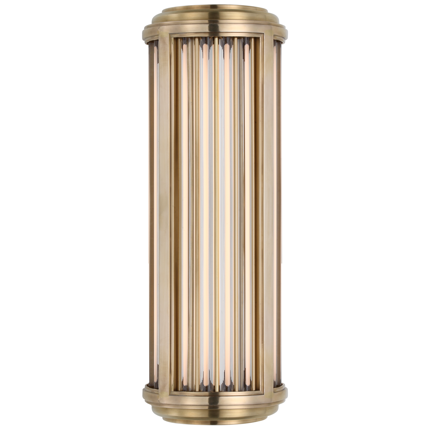 Perren Small Wall Sconce - Natural Brass Finish