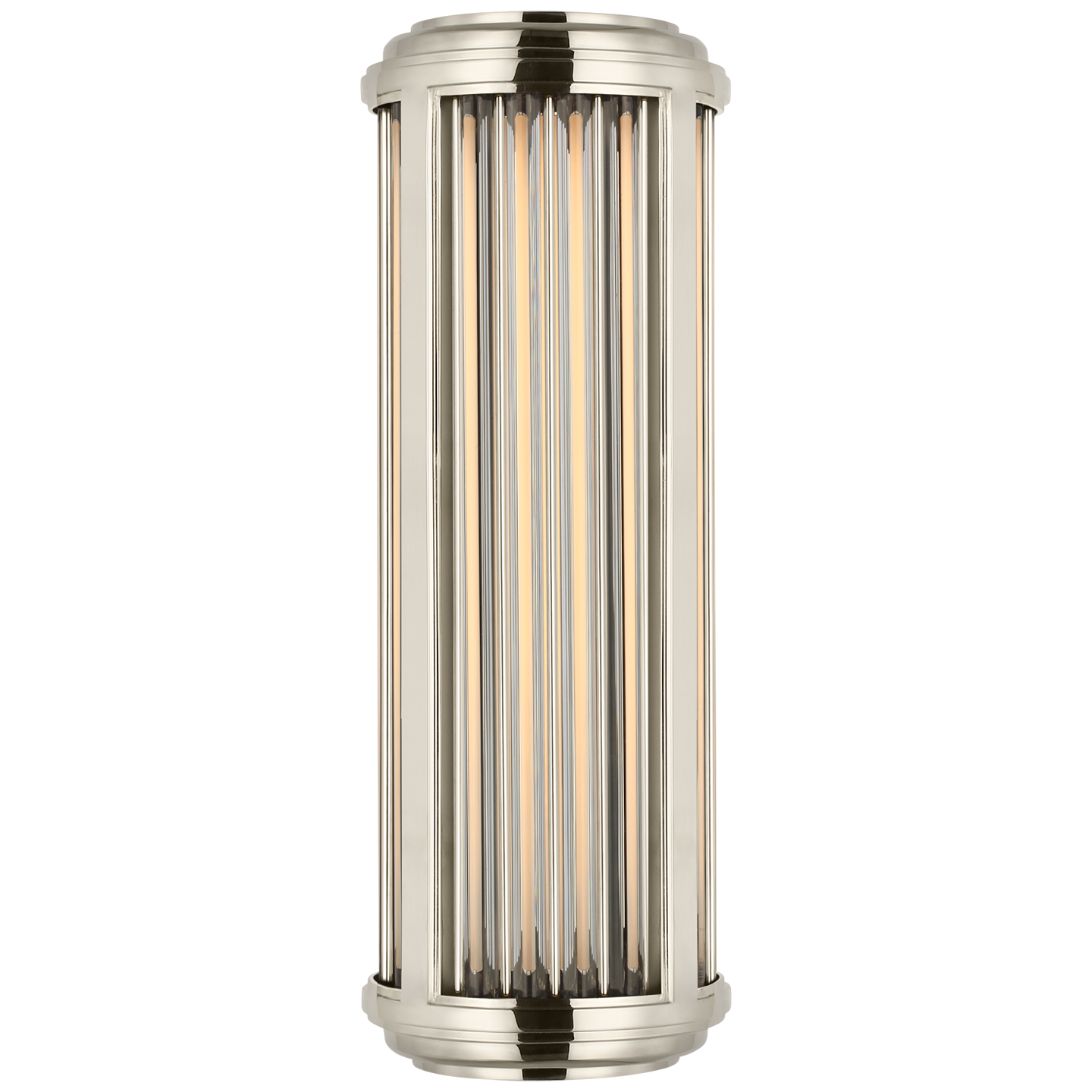 Perren Small Wall Sconce - Polished Nickel Finish