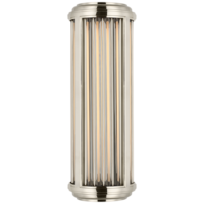 Perren Small Wall Sconce - Polished Nickel Finish