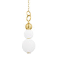 Load image into Gallery viewer, Perrin Pendant - Aged Brass
