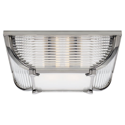 Perry Large Flush Mount - Polished Nickel