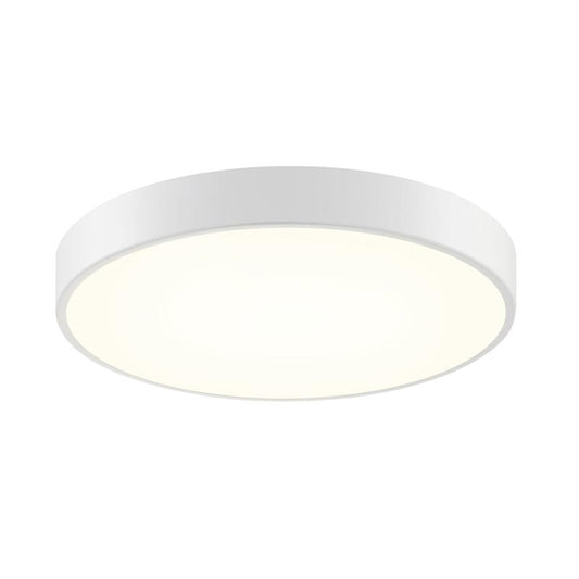 Pi 16 Inch LED Flush Mount - Textured White Finish