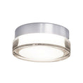 Load image into Gallery viewer, Pi 6" LED Round Flush Mount - Stainless Steel Finish
