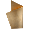 Load image into Gallery viewer, Piel Left Wrapped Sconce - Antique-Burnished Brass Finish
