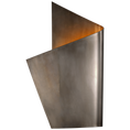 Load image into Gallery viewer, Piel Left Wrapped Sconce - Pewter Finish
