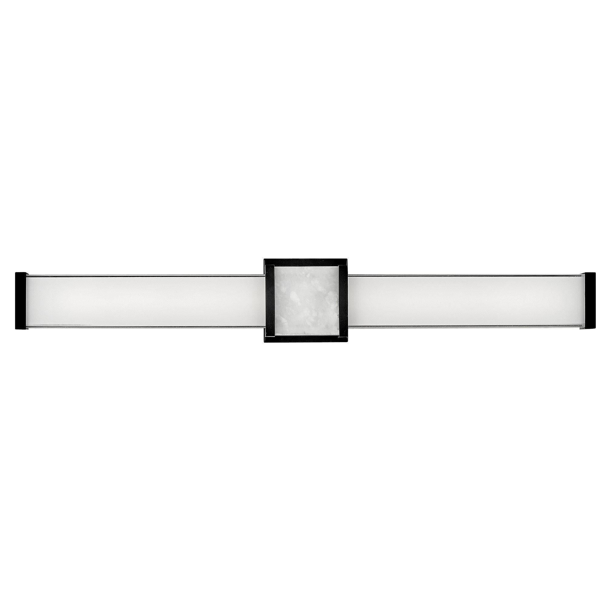 Pietra Large LED Bath Bar - Black Finish