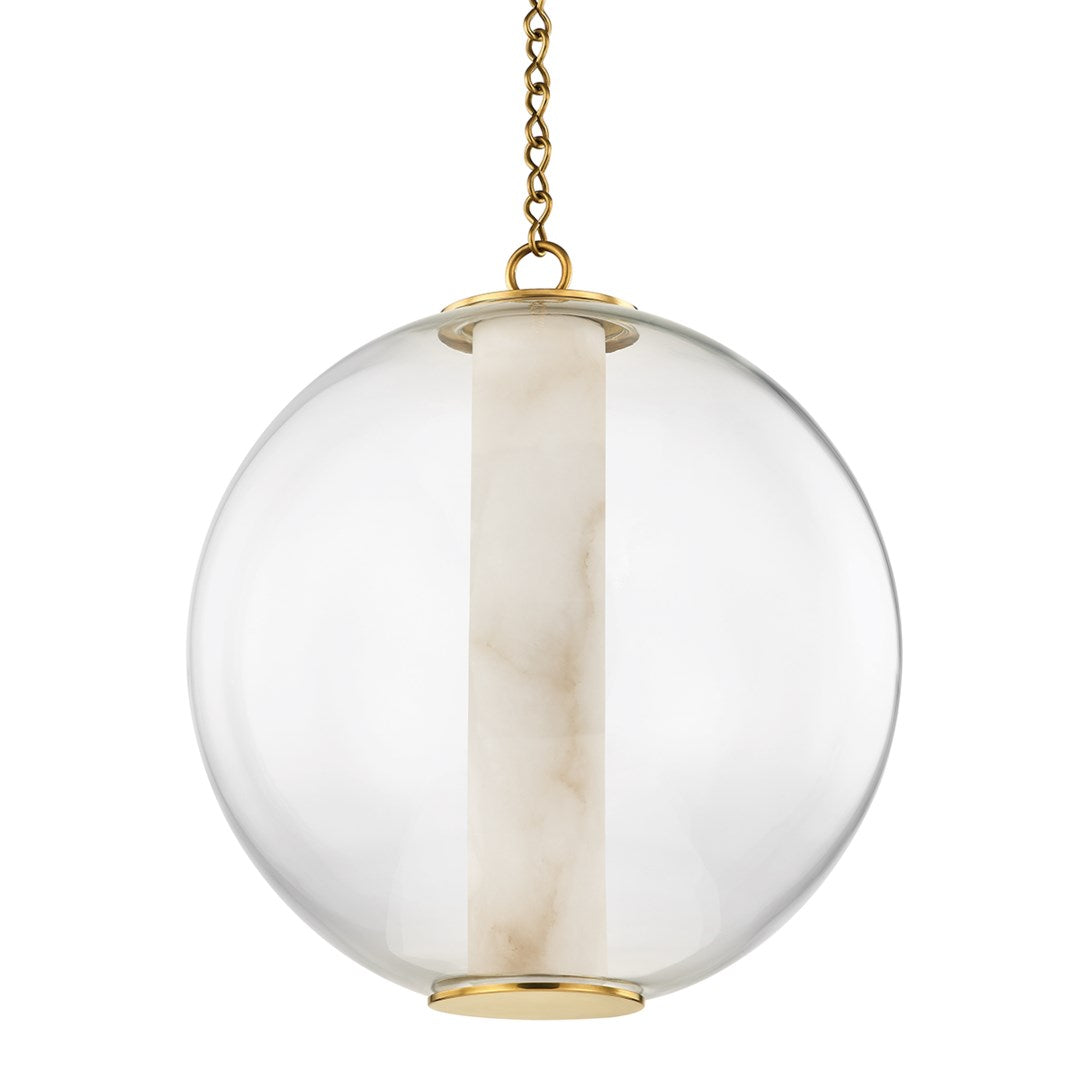 Pietra LED Pendant - Vintage Brass