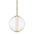 Load image into Gallery viewer, Pietra LED Pendant - Vintage Brass
