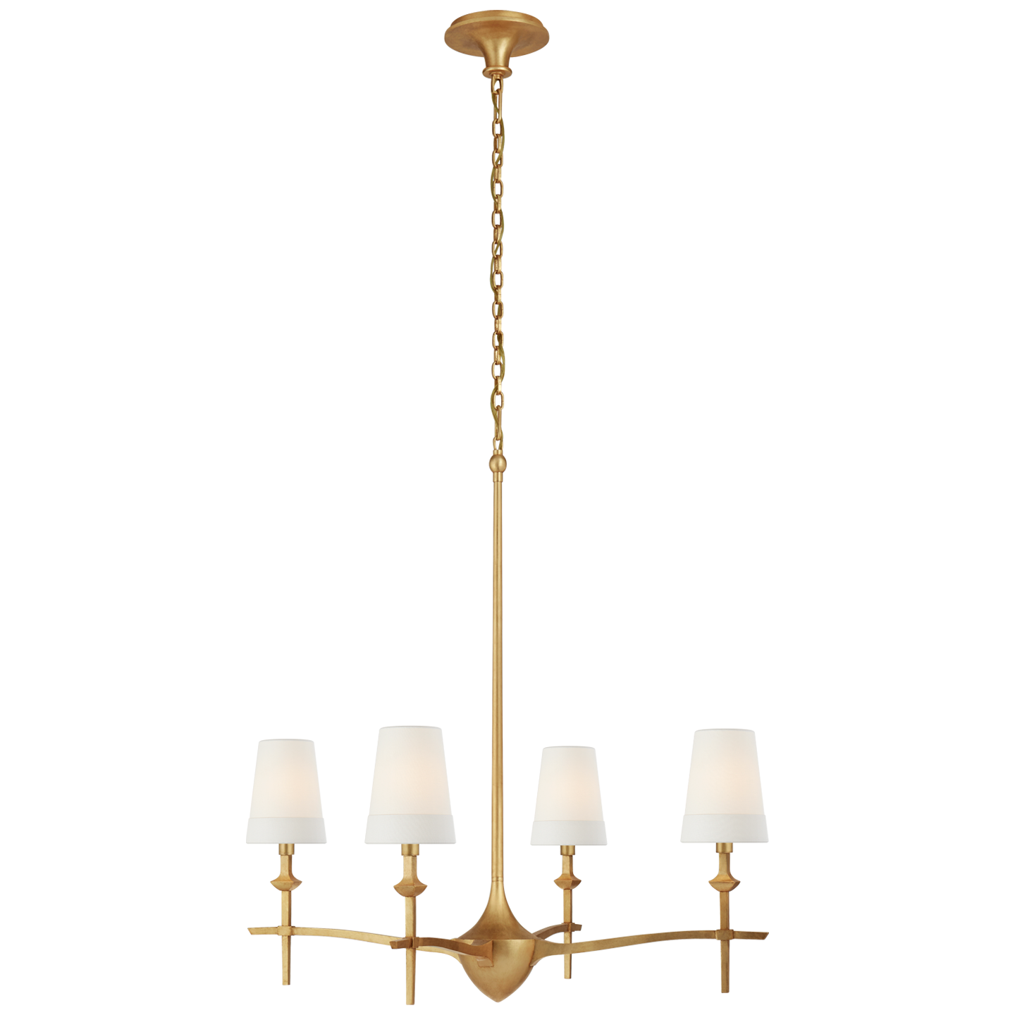 Pippa Large Chandelier - Gild Finish