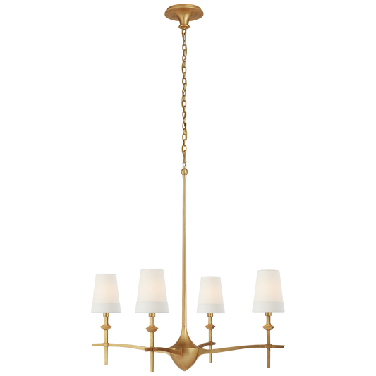 Pippa Large Chandelier - Gild Finish