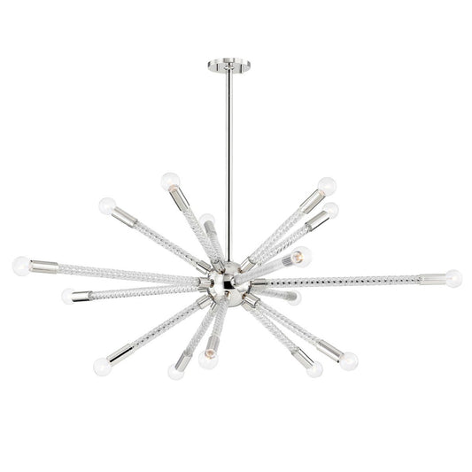 Pippin Chandelier - Polished Nickel Finish