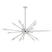 Pippin Chandelier - Polished Nickel Finish