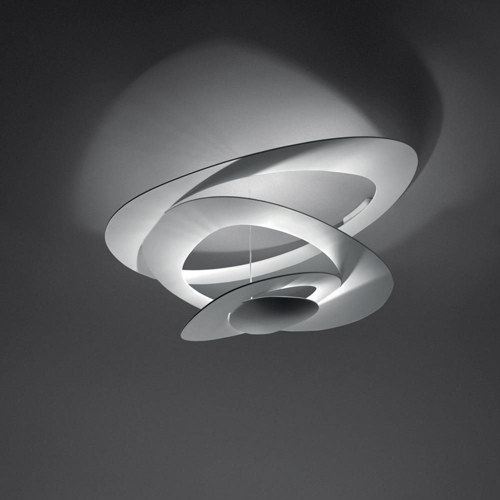 Pirce Large LED Flushmount - White Finish