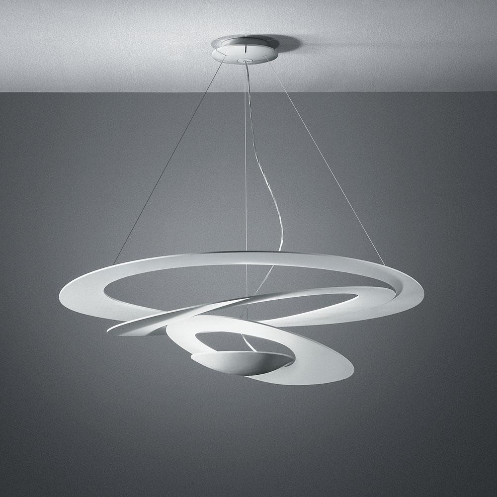 Pirce LED Suspension - White Finish