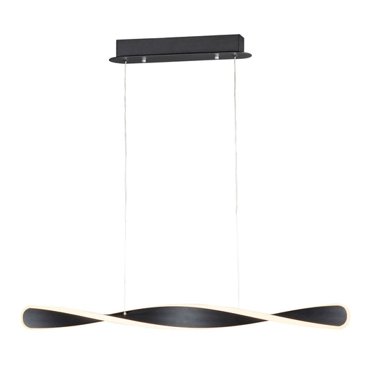 Pirouette Linear Pendant - Black