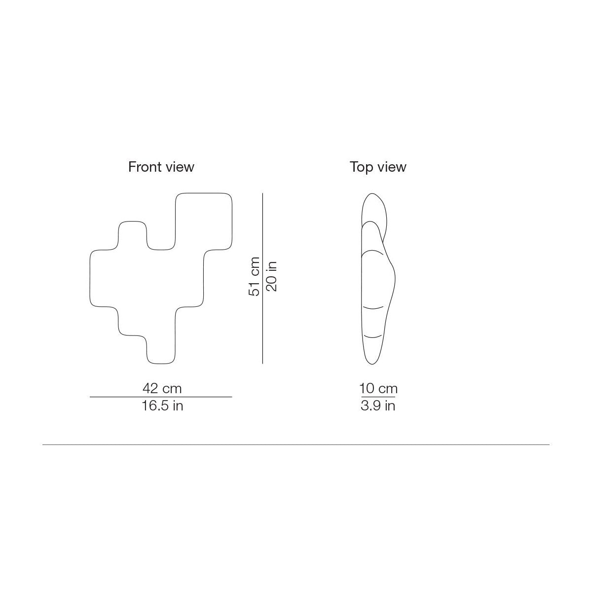 Pixel Wall Light - Diagram