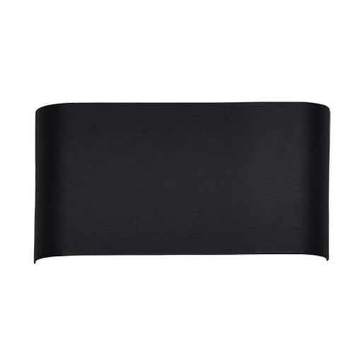 Plateau Small Outdoor LED Wall Sconce - Black Finish