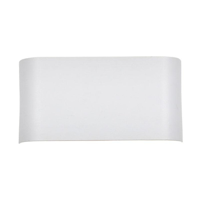 Plateau Small Outdoor LED Wall Sconce - White Finish