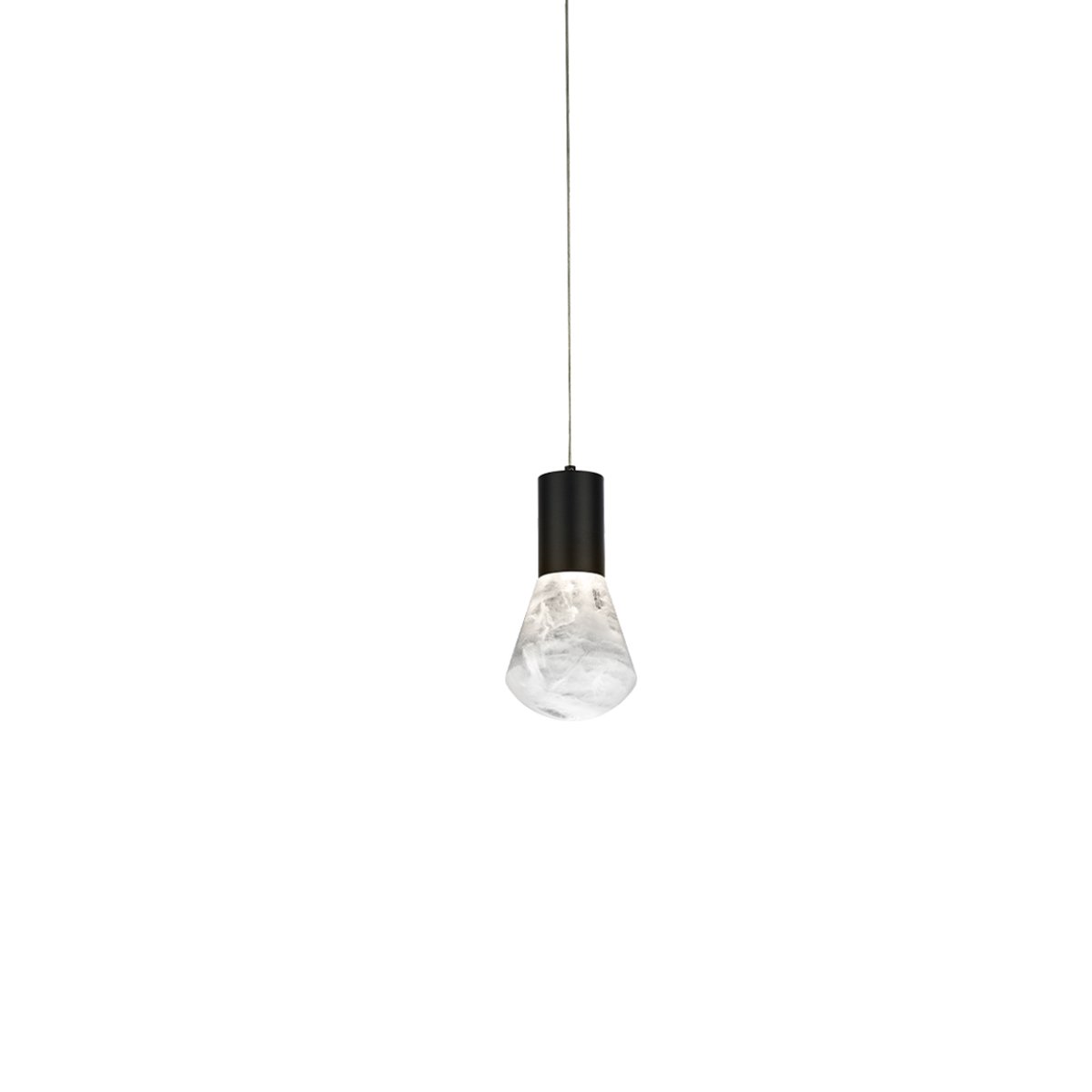 Plum Mini Pendant - Black Finish