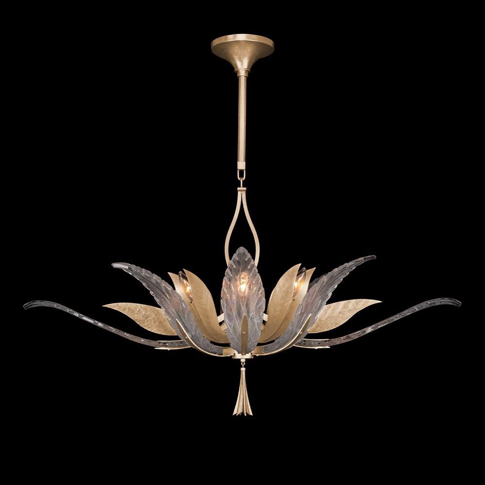 Plume Pendant 893740 - Gold Leaf Finish