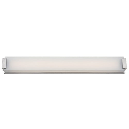 Polar Bath Light - Brushed Nickel Finish