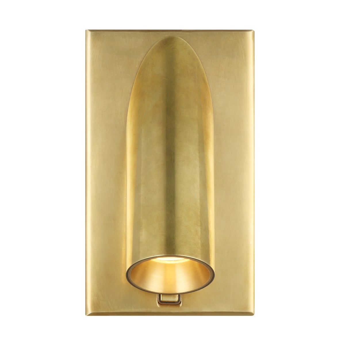 Ponte 5 Wall Sconce - Natural Brass Finish