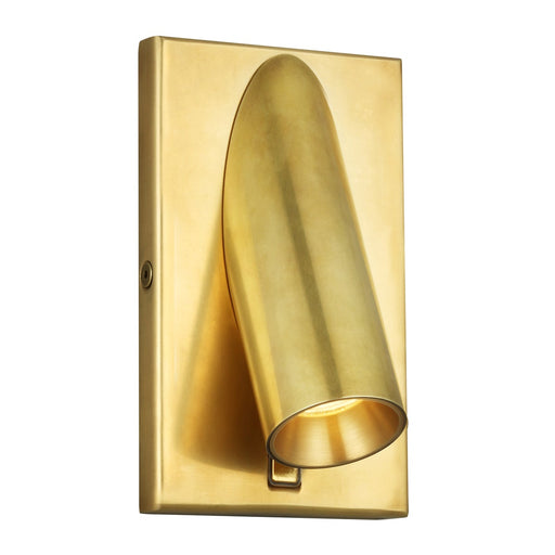 Ponte 5 Wall Sconce - Natural Brass Finish