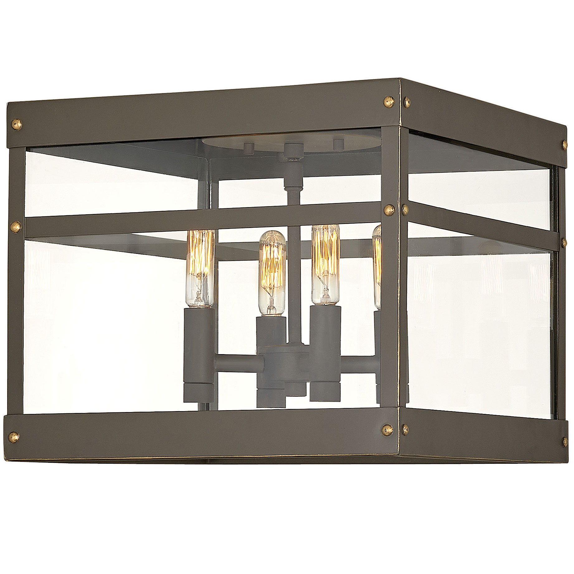 Porter Outdoor Flush Mount - Oil Rubbed Bronze Finish