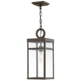 Load image into Gallery viewer, Porter Small Outdoor Pendant - Oil Rubbed Bronze Finish
