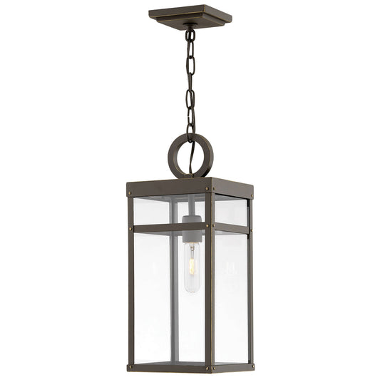 Porter Small Outdoor Pendant - Oil Rubbed Bronze Finish