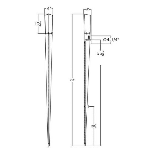 Portobello Road No. 831350 Wall Sconce - Diagram