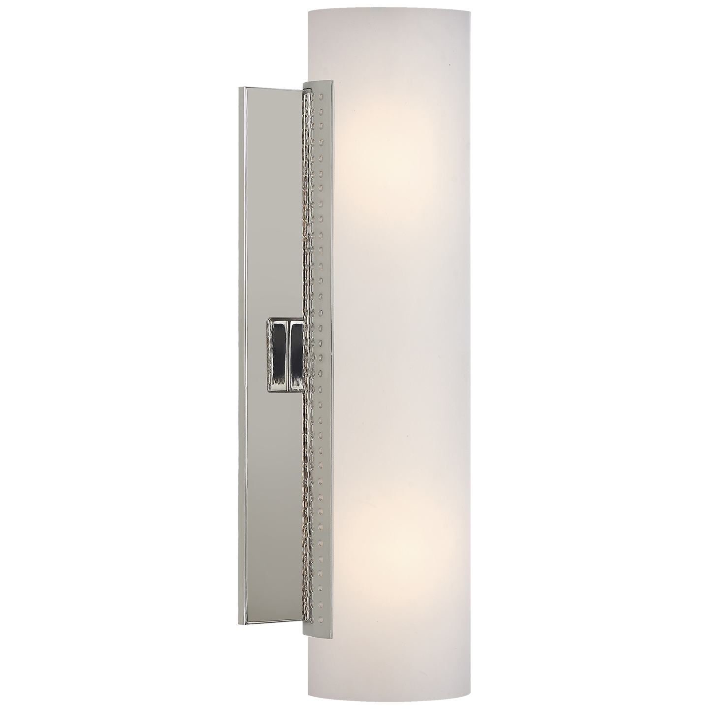 Precision Cylinder Sconce - Polished Nickel