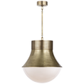 Load image into Gallery viewer, Precision Large Pendant - Antique Burnished Brass
