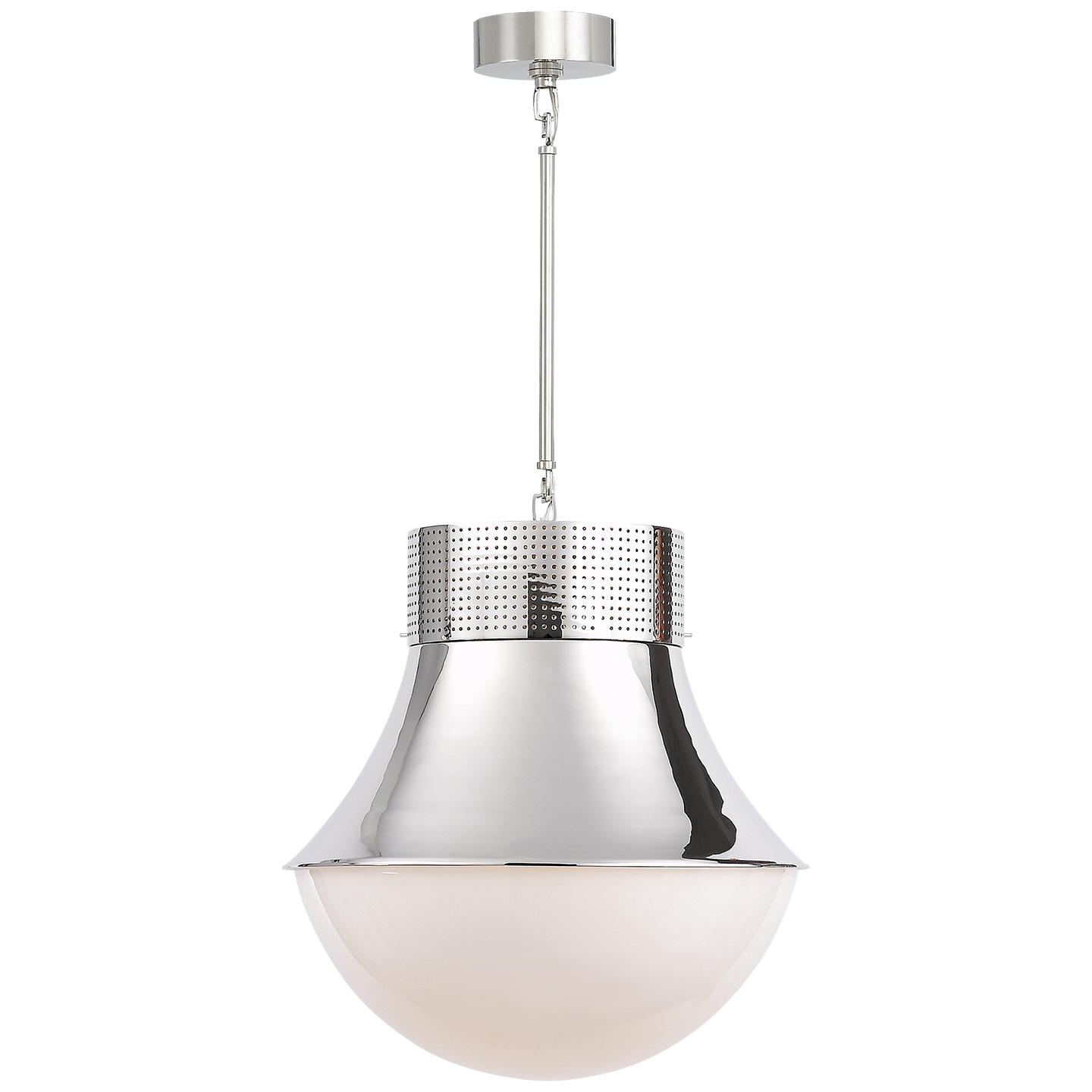 Precision Large Pendant - Polished Nickel