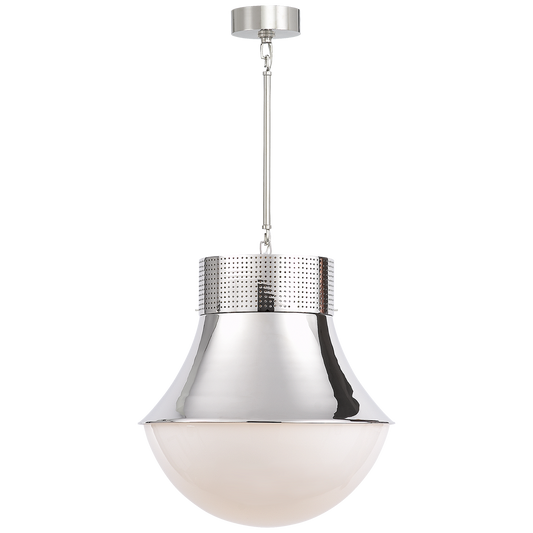 Precision Large Pendant - Polished Nickel