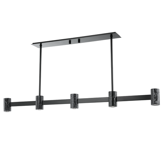 Predock Linear Suspension - Black Brass Finish