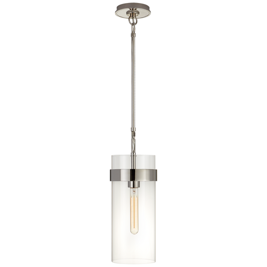 Presidio Small Pendant - Polished Nickel Finish