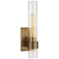 Load image into Gallery viewer, Presidio Petite Sconce Antique Brass
