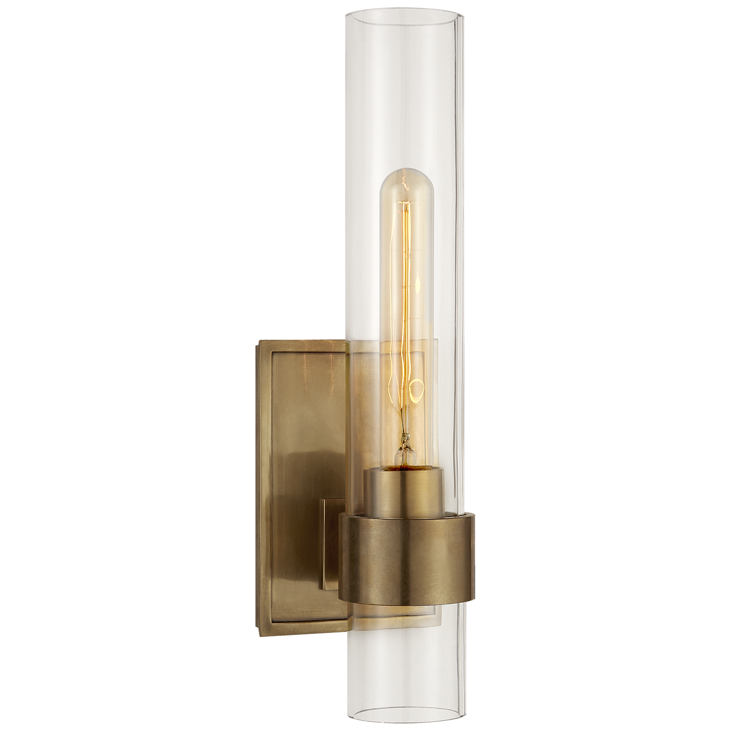 Presidio Petite Sconce Antique Brass