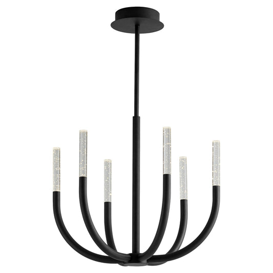 Presto LED Chandelier - Black Finish