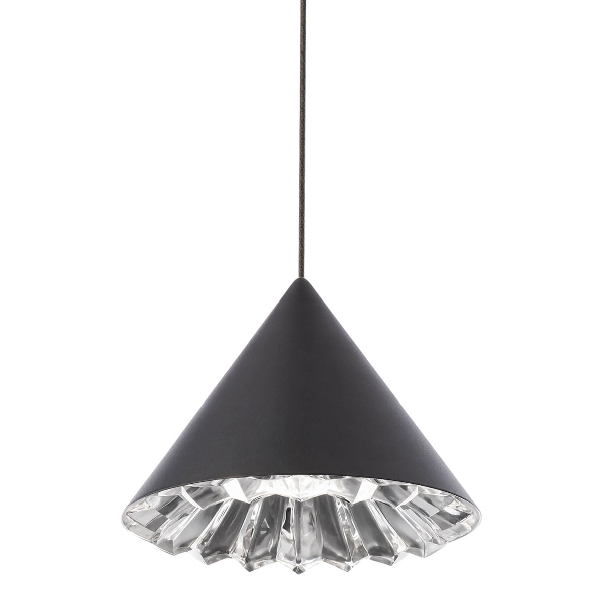 Primrose LED Mini Pendant - Black Finish